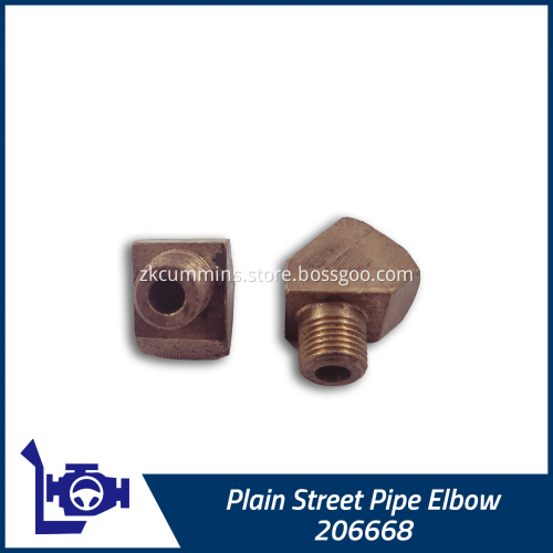206668 Cummins Plain Street Pipe Elbow